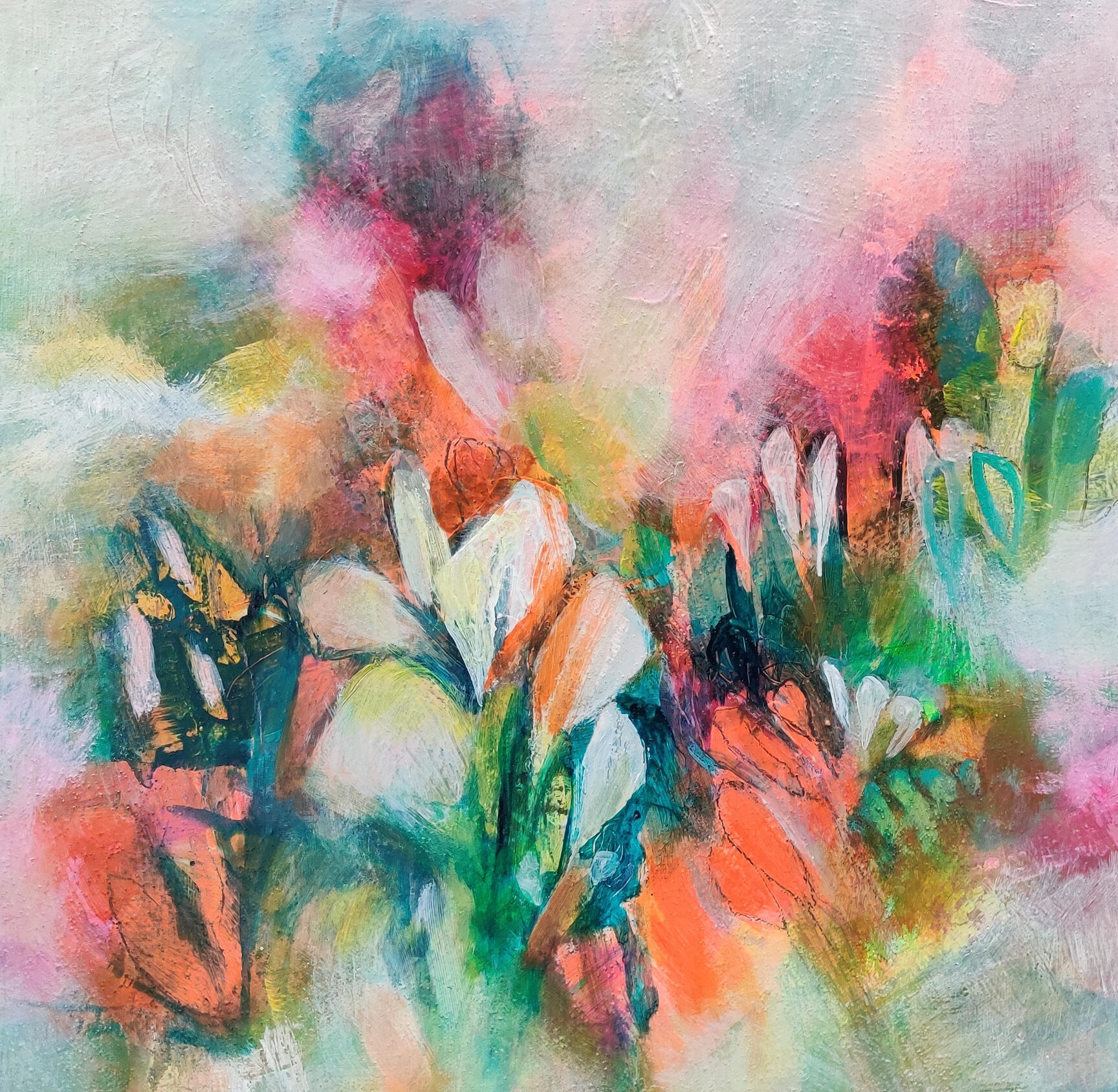 Frühling 1, 40x40xm
