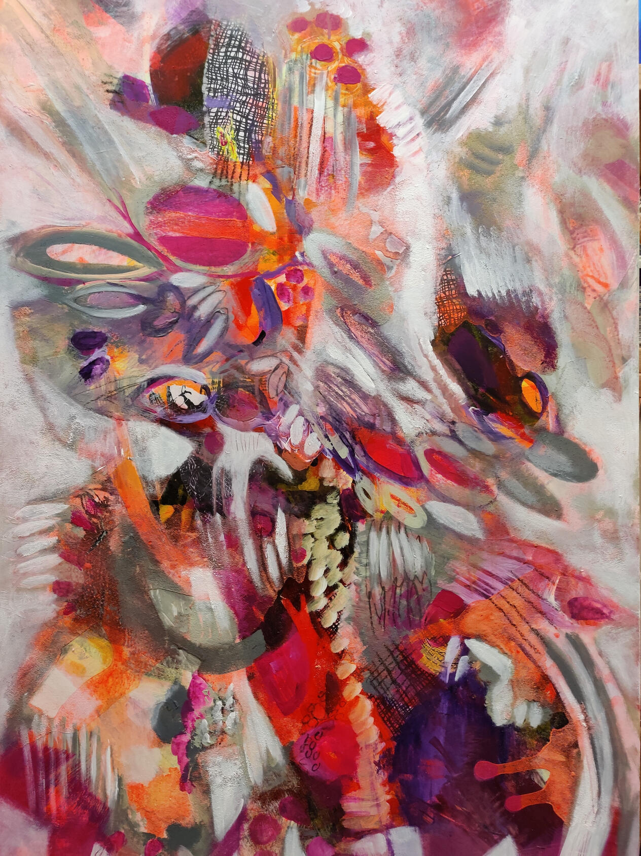 In Bewegung, 70x100cm